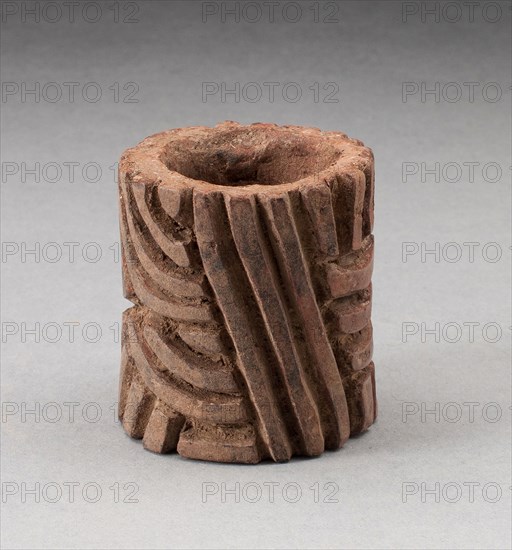 Roller Seal, 800/400 B.C., Olmec, Veracruz or Tabasco, Gulf Coast, Mexico, México, Ceramic and pigment, 7.6 x 5.4 cm (3 x 2 1/8 in.)
