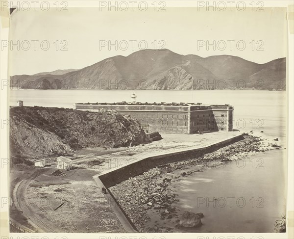 San Francisco Bay, c. 1860/69, Carleton Watkins, American, 1829–1916, United States, Albumen print, 18.2 x 22.3 cm (image/paper)