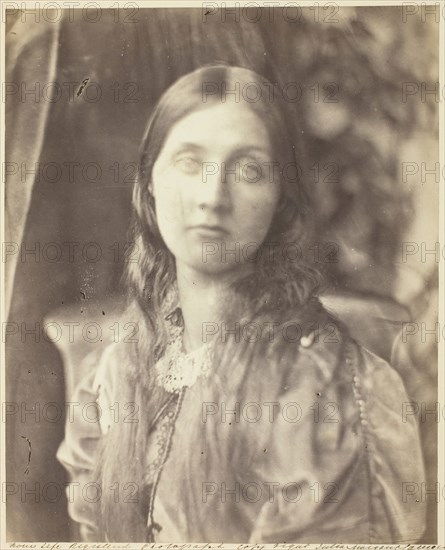 Julia Jackson, 1864/65, Julia Margaret Cameron, English, 1815–1879, England, Albumen print, 23.4 × 18.9 cm (image/paper), 44.3 × 35.5 cm (mount)
