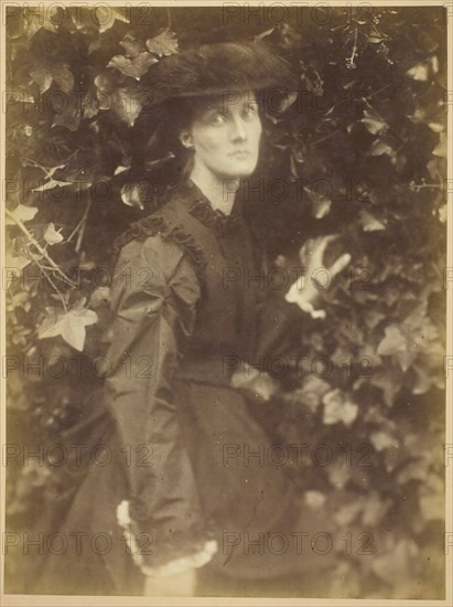 Mrs. Herbert Duckworth, September 1874, Julia Margaret Cameron, English, 1815–1879, England, Albumen print, 35.7 × 26.8 cm (image), 44.3 × 35.4 cm (mount)