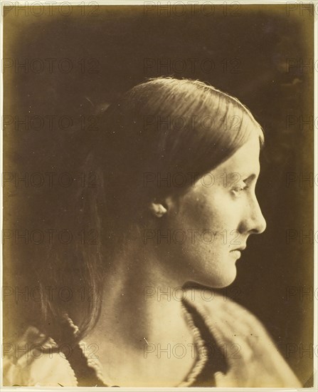 Julia Jackson, 1866/67, Julia Margaret Cameron, English, 1815–1879, England, Albumen print, 26.7 × 21.8 cm (image/paper)