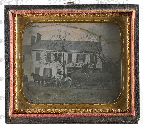 Untitled (Kennedy’s Store), 1839/99, 19th century, Unknown Place, Daguerreotype, 7 x 8.2 cm (plate), 8 x 9.2 x 1.5 cm (case), Untitled, 1839/99, 19th century, Unknown Place, Daguerreotype, 8.2 x 7 cm (plate), 9.5 x 8.2 x 1 cm (case)