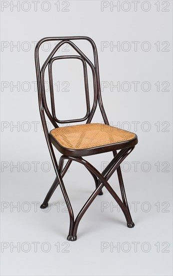 Side Chair, Designed c. 1885, Made c. 1900/15, Designed by August Thonet, Austrian, 1853-1921, Made by Gebrüder Thonet, Austrian, 1853-1921, Austria, Beech, cane, 91.4 × 40.6 × 51.4 cm (36 × 16 × 20 1/4 in.)