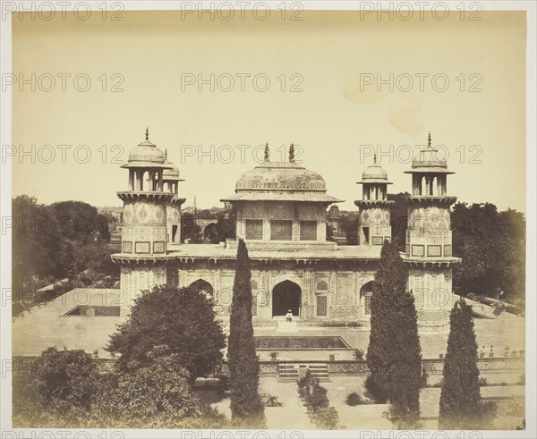 The Tomb of Itimad-ud-Daulah, c. 1858/62, Dr. John Murray, Scotland, 1809–1898, Scotland, Albumen print, 36.8 x 45.2 cm (image/paper), 48.6 x 61.2 cm (mount)