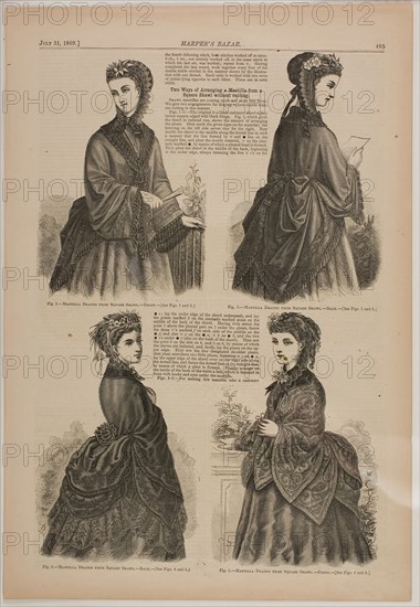 What Shall We Do Next?, published July 31, 1869, Winslow Homer (American, 1836-1910), published by Harper’s Bazar (American, founded 1867), United States, Wood engraving on paper, 231 x 348 mm (image), 281 x 410 mm (sheet)