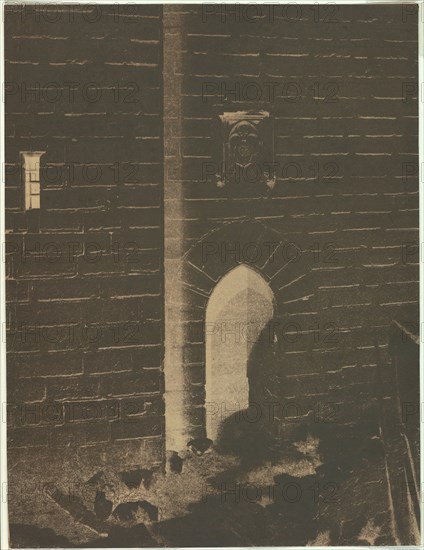Mont-Majour, Poterne de la Tour de L’Abbaye, c. 1852, Charles Nègre, French, 1820–1880, France, Calotype negative, 29.5 × 22.4 cm