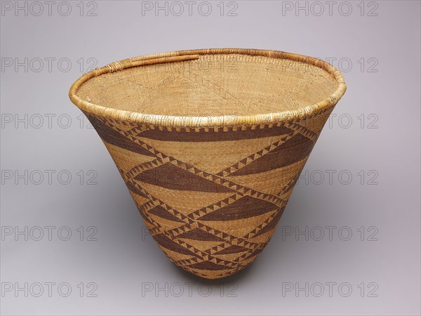 Burden Basket, 1870/80, Pomo, Northern California, United States, California, Plant fibers, 53.3 × 61 cm (21 × 24 in.)
