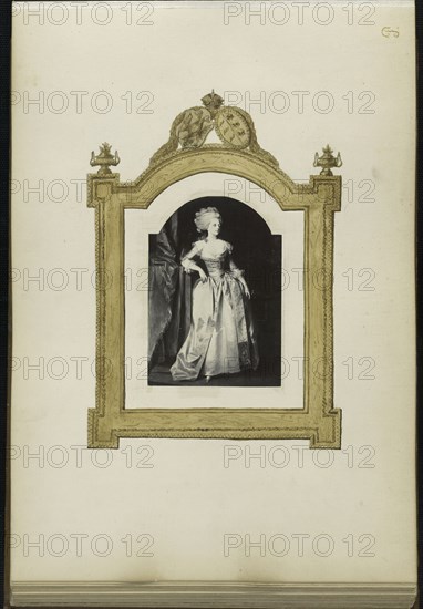 The Madame B Album, 1870s, Marie-Blanche-Hennelle Fournier, French, 1831–1906, France, Albumen print with watercolor (in album), 29.2 × 41.9 cm