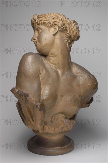 Clytie, 1868, George Frederick Watts, English, 1817-1904, England, Plaster, H. 89 cm (35 in.)