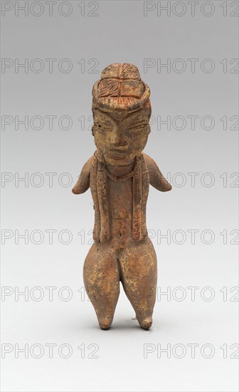 Female Figurine, 500/400 B.C., Tlatilco, Tlatilco, Valley of Mexico, Mexico, Tlatilco, Ceramic and pigment, H. 10.8 cm (4 1/2 in.)