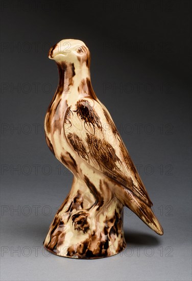 Bird, c. 1765, Staffordshire, England, Staffordshire, Lead-glazed earthenware (creamware), 22.7 x 14 x 9.5 cm (8 15/16 x 5 1/2 x 3 3/4 in.)