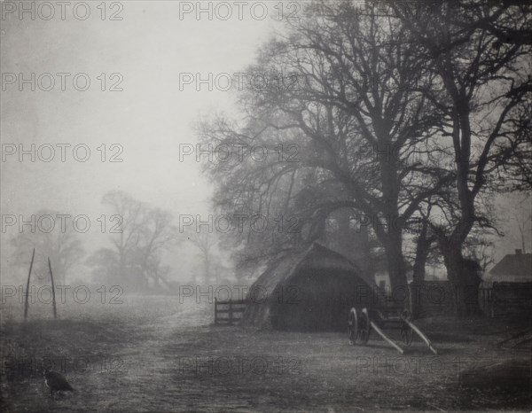 Old Shoreham, c. 1891, Charles Job, English, c. 1853–1930, United Kingdom, Platinum print, 26.5 x 34.3 cm (image), 26.9 x 34.7 cm (paper)