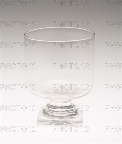 Rummer, 19th century, England, Glass, 12.1 cm (4 3/4 in.)
