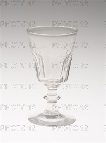 Wine Glass, 19th century, England, Glass, 10.6 cm (4 3/16 in.)