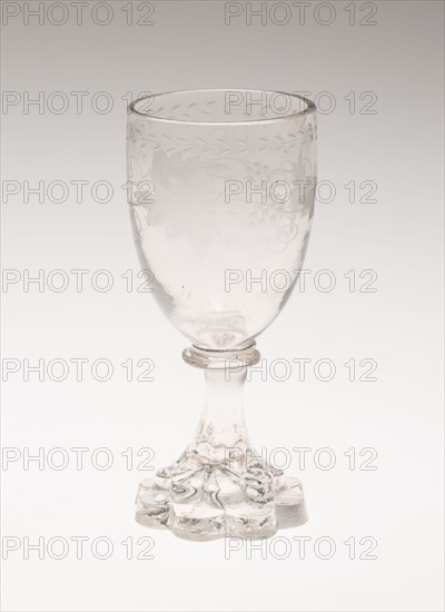 Wine Glass, 1800/50, England, Glass, 11 cm (4 5/16 in.)