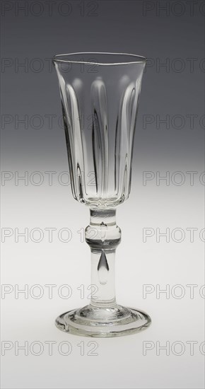 Wine Glass, c. 1740, England, Glass, 17.8 cm (7 in.)