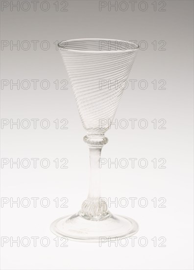 Wine Glass, 1700/50, Possibly Europe, Europe, Glass, 13.9 cm (5 1/2 in.)