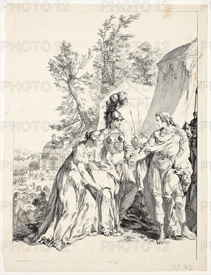 Allegory of Surgery, 1741, Charles-Nicholas Cochin, the younger, French, 1715-1790, France, Etching on ivory laid paper, 197 × 143 mm (image), 210 × 160 mm (sheet)