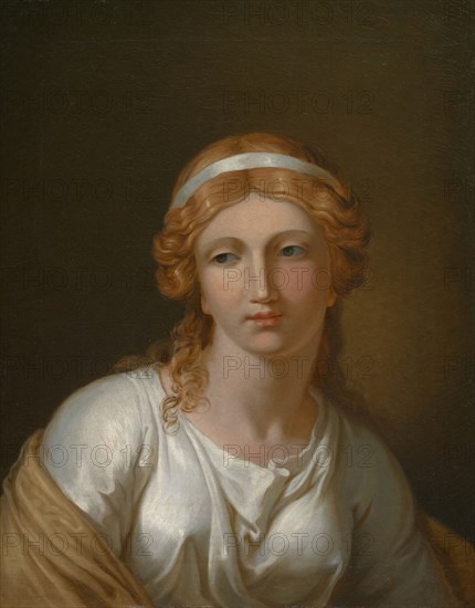 Helen, about 1787, Johann Heinrich Wilhelm Tischbein, German, 1751–1829, Germany, Oil on canvas, 63.4 × 49.6 cm (24 15/16 × 19 9/16 in.)