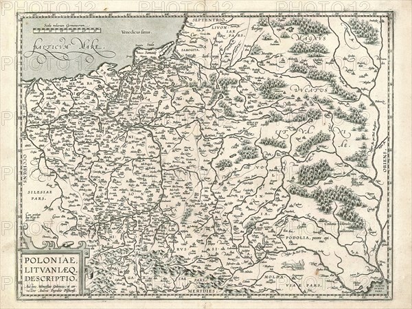 Map, Territorio di Siena con il dvcato di Castro, Copperplate print