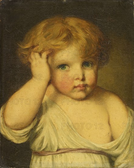 Portrait of a Child, Oil on canvas, 41 x 33 cm, Not specified, Jean-Baptiste Greuze, (zugeschrieben / attributed to), Tournus 1725–1805 Paris
