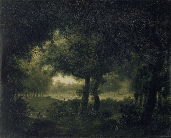 Forest Landscape, 1787, oil on canvas, 35.5 x 44 cm, not specified, Johann Kaspar Kuster, Winterthur 1747–1818 Winterthur