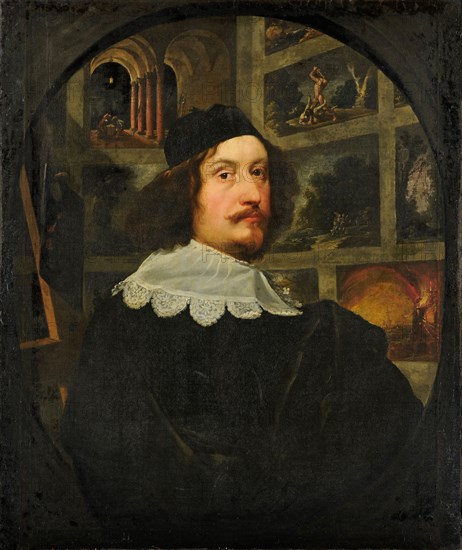 Portrait of a painter, oil on canvas, 90 x 75.5 cm, unmarked, Sir Anthony van Dyck, (Umkreis / circle), Antwerpen 1599–1641 London
