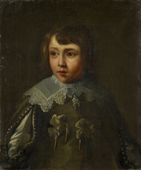 Portrait of a Grandchild, oil on canvas, 53 x 44 cm, unmarked, Justus Sustermans, Antwerpen 1597–1681 Florenz