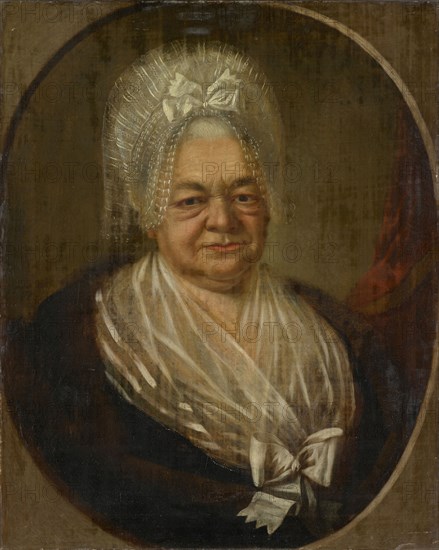 Portrait of Judith Iselin-Schardt, 1786, oil on canvas, 65 x 52 cm, signed and dated left above the shoulder: C. German [n] pinxit, 1786, Carl Germann, Lichtensteig/St. Gallen 1755–1830 Solothurn