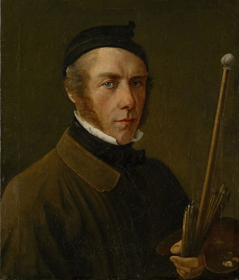 Selfportrait, c. 1825, oil on canvas, 61 x 52 cm, unmarked, Jakob Christoph Miville, Basel 1786–1836 Basel