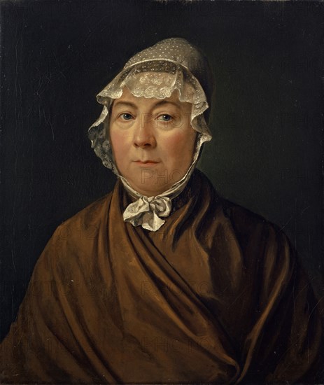 Portrait of the artist's mother, Maria Magdalena Miville-Lotz, c. 1824, oil on canvas, 61 x 52 cm, unmarked, Jakob Christoph Miville, Basel 1786–1836 Basel