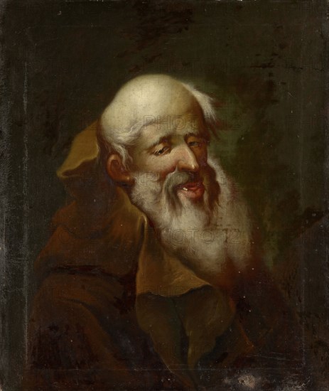 Portrait of a Rabbi, oil on canvas, 77 x 64 cm, unmarked, Christian Wilhelm Ernst Dietrich, (?), Weimar 1712–1774 Dresden