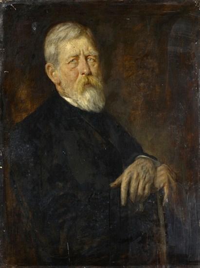 Portrait of Arnold Böcklin, c. 1888/1899, oil on lime wood, 95 x 74 cm, unsigned, Ernst Würtenberger, Steisslingen b. Radolfzell/Baden-Württemberg 1868–1934 Karlsruhe