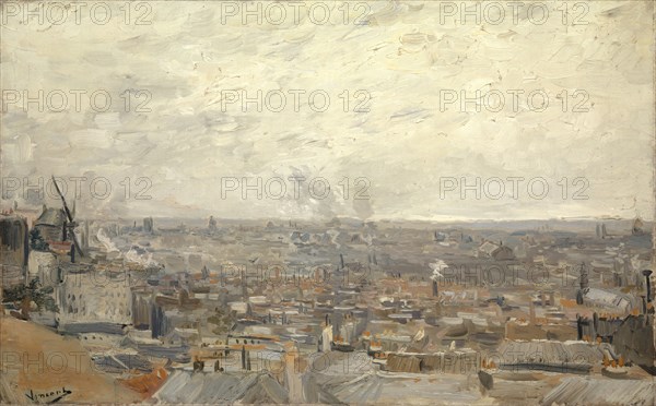 Paris, prize de Montmartre, Spring 1886, oil on canvas, 38.5 x 61.2 cm, signed lower left: Vincent, Vincent van Gogh, Zundert 1853–1890 Auvers-sur-Oise