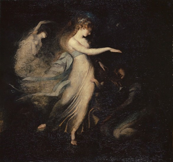 Prince Arthur and the Fairy Queen, 1785-1788, oil on canvas, 100.5 x 106.9 cm, unsigned, Johann Heinrich Füssli, Zürich 1741–1825 Putney Hill b. London