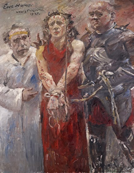 Ecce Homo, 1925, oil on canvas, 190.7 x 150.6 cm, Inscribed, signed and dated top left: Ecce Homo, Louis Corinth, 1925., Lovis Corinth, Tapiau/Ostpreussen (heute Gwardjesk, Russland) 1858–1925 Zandvoort