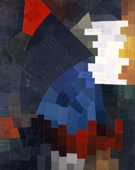 Composition, 1932, oil on canvas, 161.5 x 130 cm, monogrammed and dated lower left: O.F., 32 On the back: Otto Freundlich., Paris, 1932., Otto Freundlich, Stolp/Pommern (heute Slupsk) 1878–1943 bei Lublin (Maidanek)