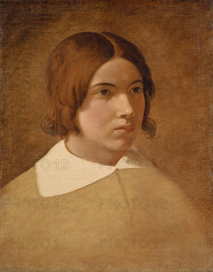 Portrait of the painter Franz von Rohden, c. 1835, oil on canvas, 46.7 x 37.2 cm, unsigned, Friedrich Overbeck, Lübeck 1789–1869 Rom