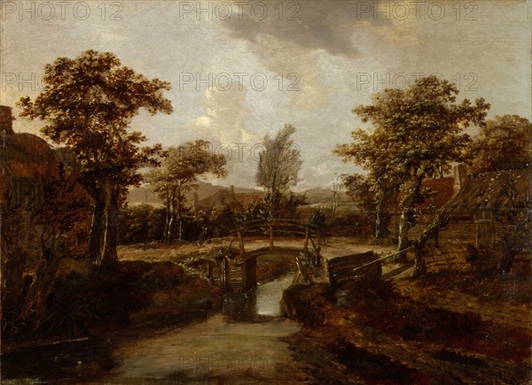 The lock, oil on oak wood, 46.5 x 63 cm, unmarked, Jan van Kessel, (Umkreis / circle), Amsterdam 1641–1680 Amsterdam