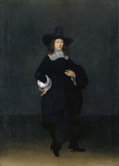 Portrait of Frederick Fredericks Bannier, after 1657, oil on canvas, 75.3 x 54.4 cm, unmarked, Gerard ter Borch, Zwolle 1617–1681 Deventer