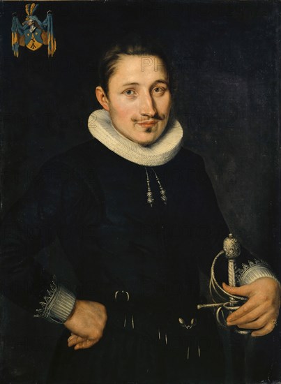 Portrait of Remigius Faesch, 1621, oil on canvas, 80 x 59.5 cm, unmarked, but dated upper right: A.º 1621, Bartholomäus Sarburgh, Trier um 1590 – nach 1637 Niederlande