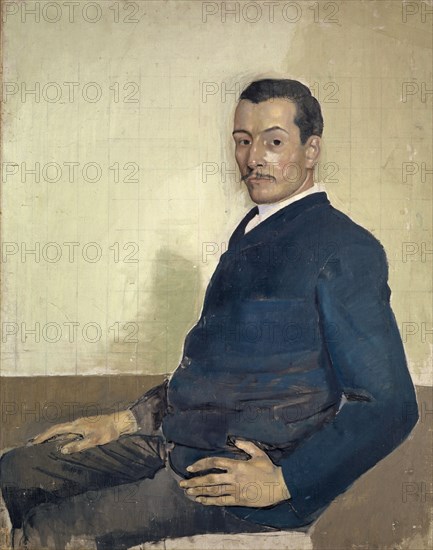 Portrait Marc Odier, 1892, oil on canvas, 100 x 79.1 cm, unmarked, Ferdinand Hodler, Bern 1853–1918 Genf