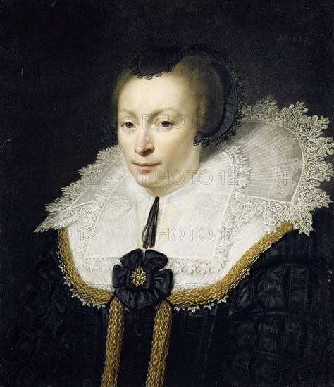 Portrait of a Lady, 1622, oil on canvas, 59 x 51 cm, Dated and monogrammed: J [?] AVR [?] 1622, Jan Anthonisz van Ravesteyn, (?), Den Haag 1572–1657 Den Haag