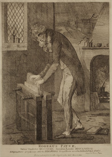 Roger Payne 1739-1797, 1800, etching printed in black ink on laid paper, Plate: 10 3/4 × 8 inches (27.3 × 20.3 cm)
