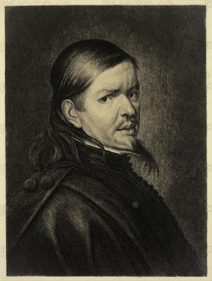 Paul Adolphe Rajon, French, 1842-1888, after Bartolomé Esteban Murillo, Spanish, 1617-1682, Murillo, 1618-1685, 19th century, etching printed in black ink on wove paper, Plate: 8 1/2 × 5 3/4 inches (21.6 × 14.6 cm)