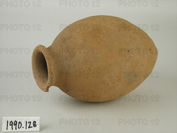 Egyptian, Ovoid Jar, between 3300 and 3100 BCE, Terracotta, Overall: 8 1/4 × 5 3/8 inches (21 × 13.7 cm)