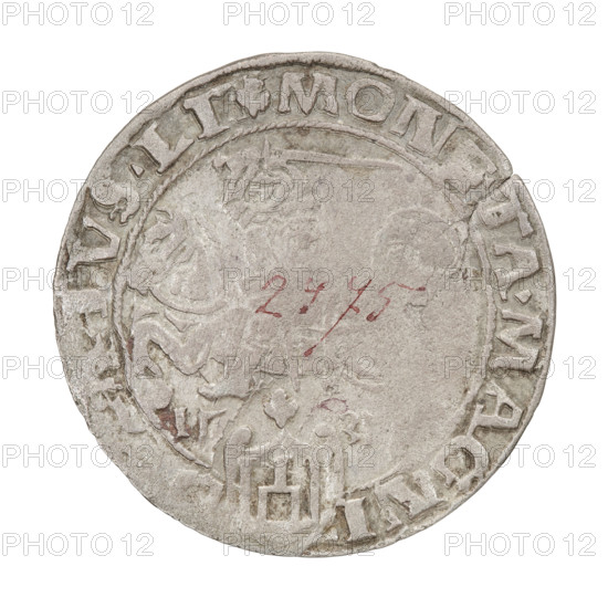 Lithuanian grosz, Sigismund I the Old (king of Poland; 1506–1548). Polish coin, Jagiellon dynasty. Obverse: Polish eagle with a crown; in the rim between pearl borders an inscription beginning with a trefoil: . SIGISMVNDVS.P.REX.P. Reverse: Pursuit turned left, below year 15 - 3; in the rim between pearl borders an inscription beginning with a trefoil, divided at the bottom by a shield with the Columns' coat of arms: + MON, TA.MAGNI -, VS.LI, 1535. Vilnius, Grand Duchy of Lithuania, Poland. Diameter 26.0–26.3 mm; weight 2.37 g. R8 (rarity).