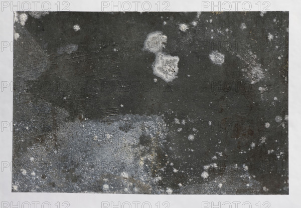 Rocky landscape; Feliks Jablczynski (1865–1928); graphic artist; landscape, mountain landscape, rocks; Polish graphic art; Poland; ca. 1924; Warsaw; graphic art; graphic matrix (graphic plate); height 7.5 cm; width 11.2 cm