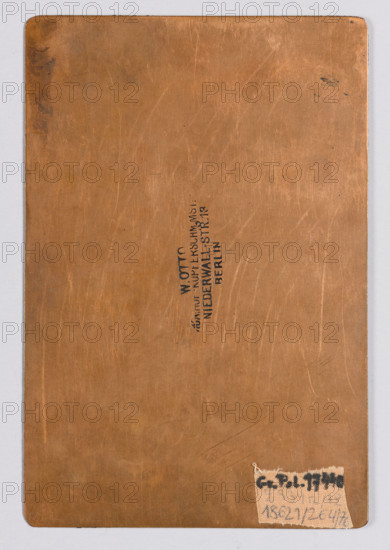 Portrait of Józef Pilsudski, Lopienski, Ignacy (1865–1941), graphic artist; Pilsudski, Józef (1867–1935) — iconography; male portrait; head turned to the right; 1937; Warsaw, Poland; graphic plate; height 15 cm, width 10 cm