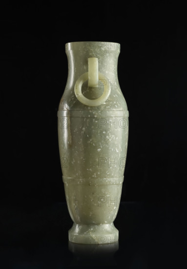 Vase, Fyodor Vasilyevich Rubiec-Masalski (1865-1920?), Chinese art, Chinese, Jerzy Tulisov (1943- ), Qing (1644-1911), ceremonial vessels, ritual vessels, decorative vessels, Qing (style), 19th century, China, vessel, height 28.8 cm, width 17.0 cm